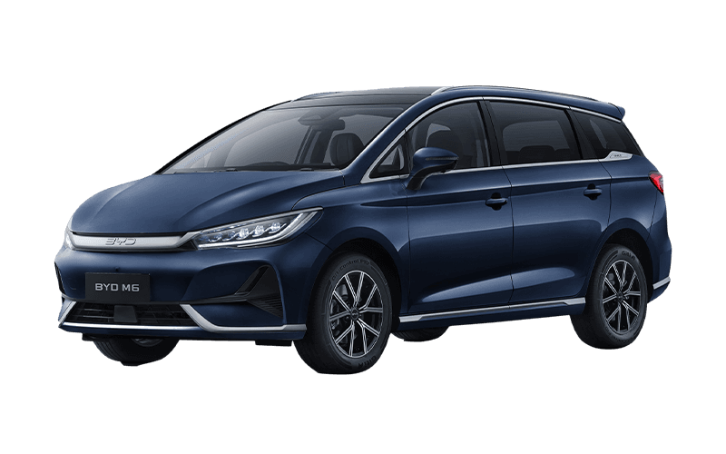 byd m6 xanh